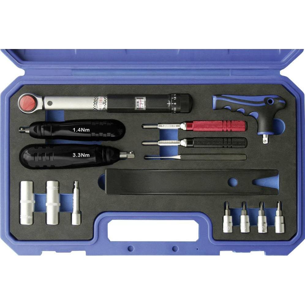 Kunzer, Accessori per pneumatici, Set di attrezzi per sistemi di monitoraggio della pressione degli pneumatici da 15 pezzi 7RDKS15