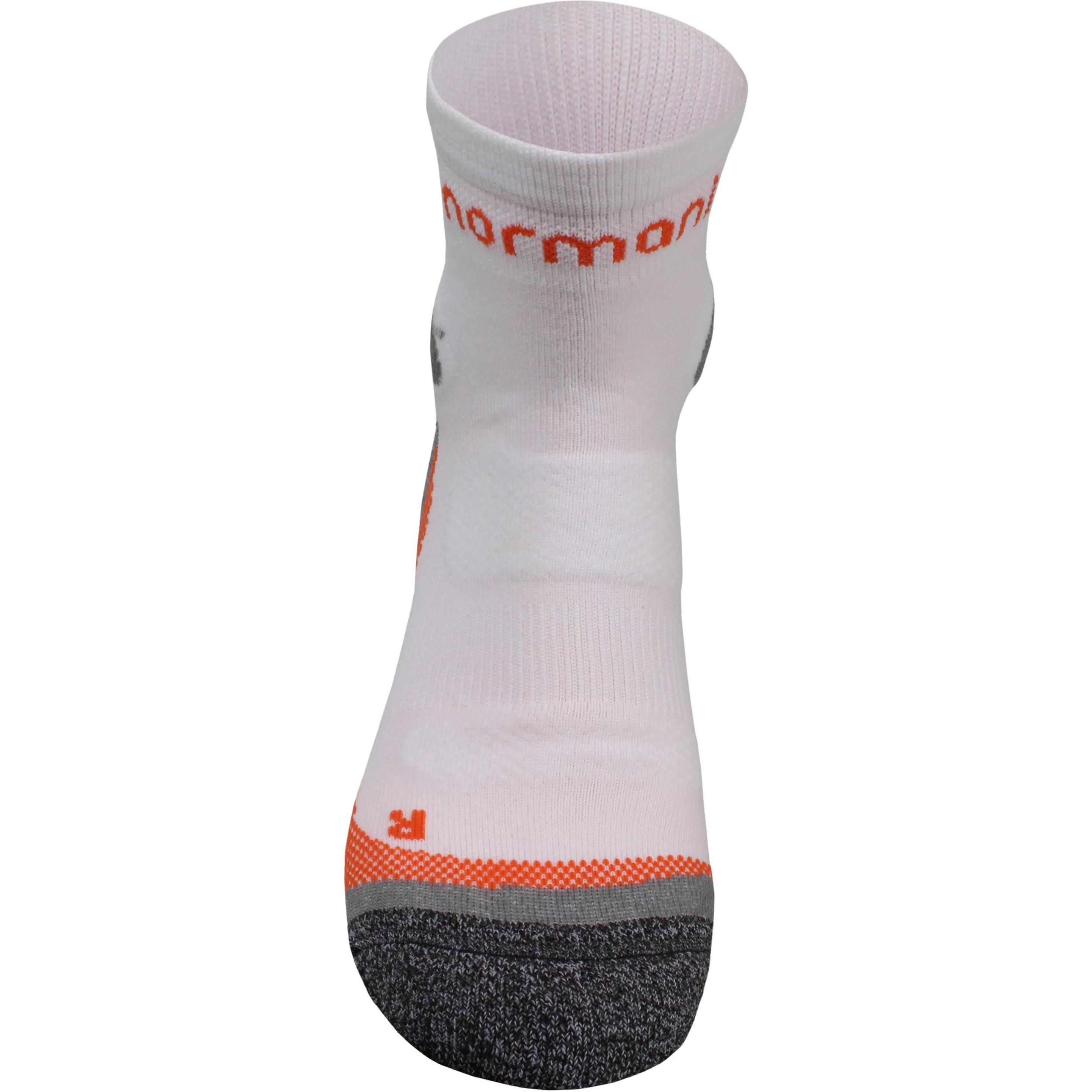 Thumbnail - Normani, Herren, Socken, 3 Paar Kurzschaft-Sportsocken mit verstärkter Sohle, Weiss, (3er Pack, 35 - 38)