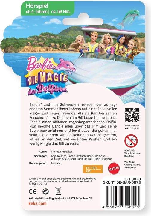 Actual product image Kekz Barbie - Audio Chip (German)