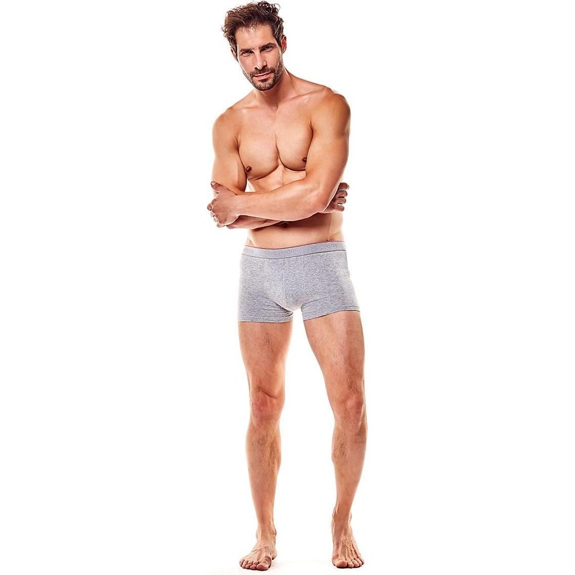 Henderson, Herren, Unterhosen, Boxershorts model 127626, Grau, (XL)