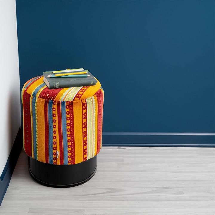 Actual product image Kare Design Hocker Cherry Very British Black Ø36cm