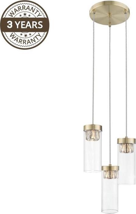 Actual product image Domoletti PENDANT LAMP PORTO 20101AB-3Y 3X25W G9
