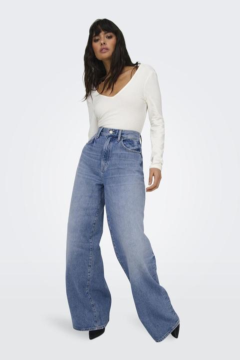 Immagine prodotto Only Taglio a gamba larga Jeans a vita alta Jeans a taglio largo (29)