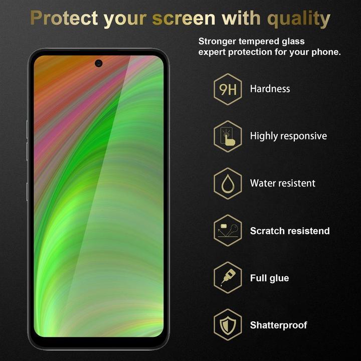Actual product image Cadorabo Full screen display protection glass (1 Piece, Samsung Galaxy S21 5G)