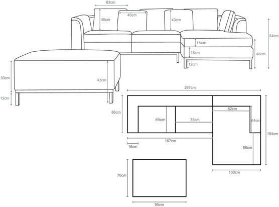 Actual product image Beliani Oslo (Corner sofa)
