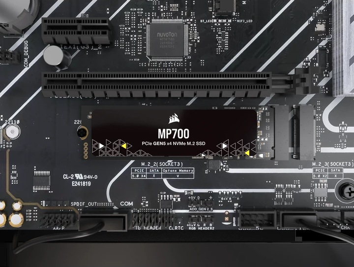 Productafbeelding Corsair MP700 (1000 GB, M.2 2280)