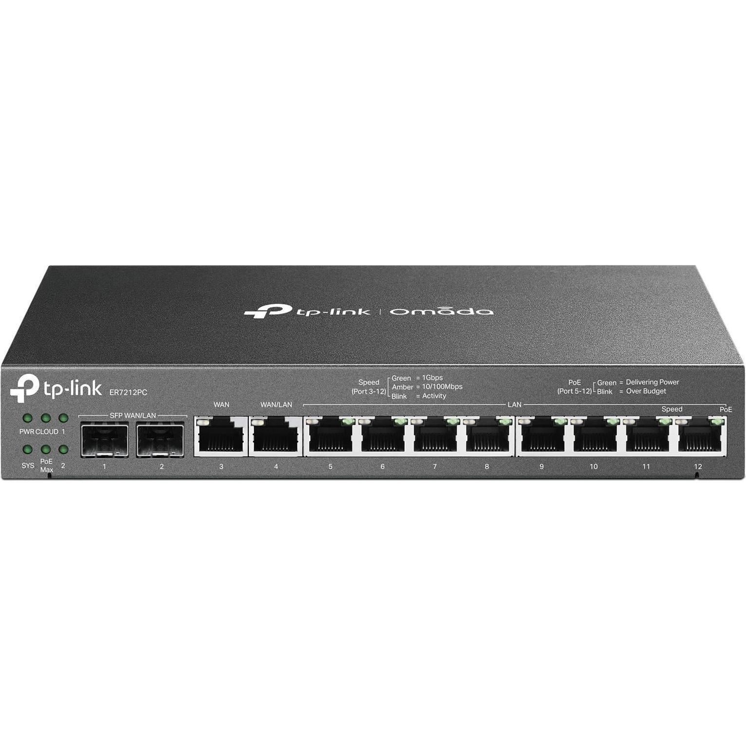 TP-Link ER7212PC, Router, Schwarz