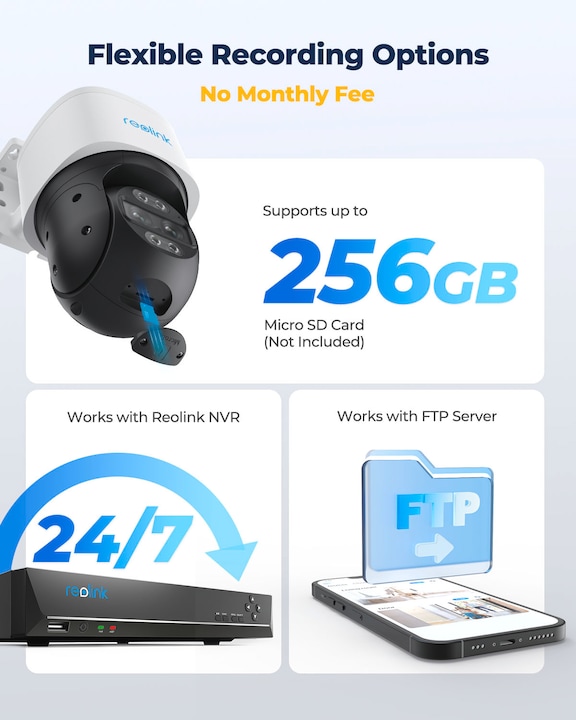 Actual product image Reolink TrackMix Series P760-4K 8MP (3840 x 2160 pixels)