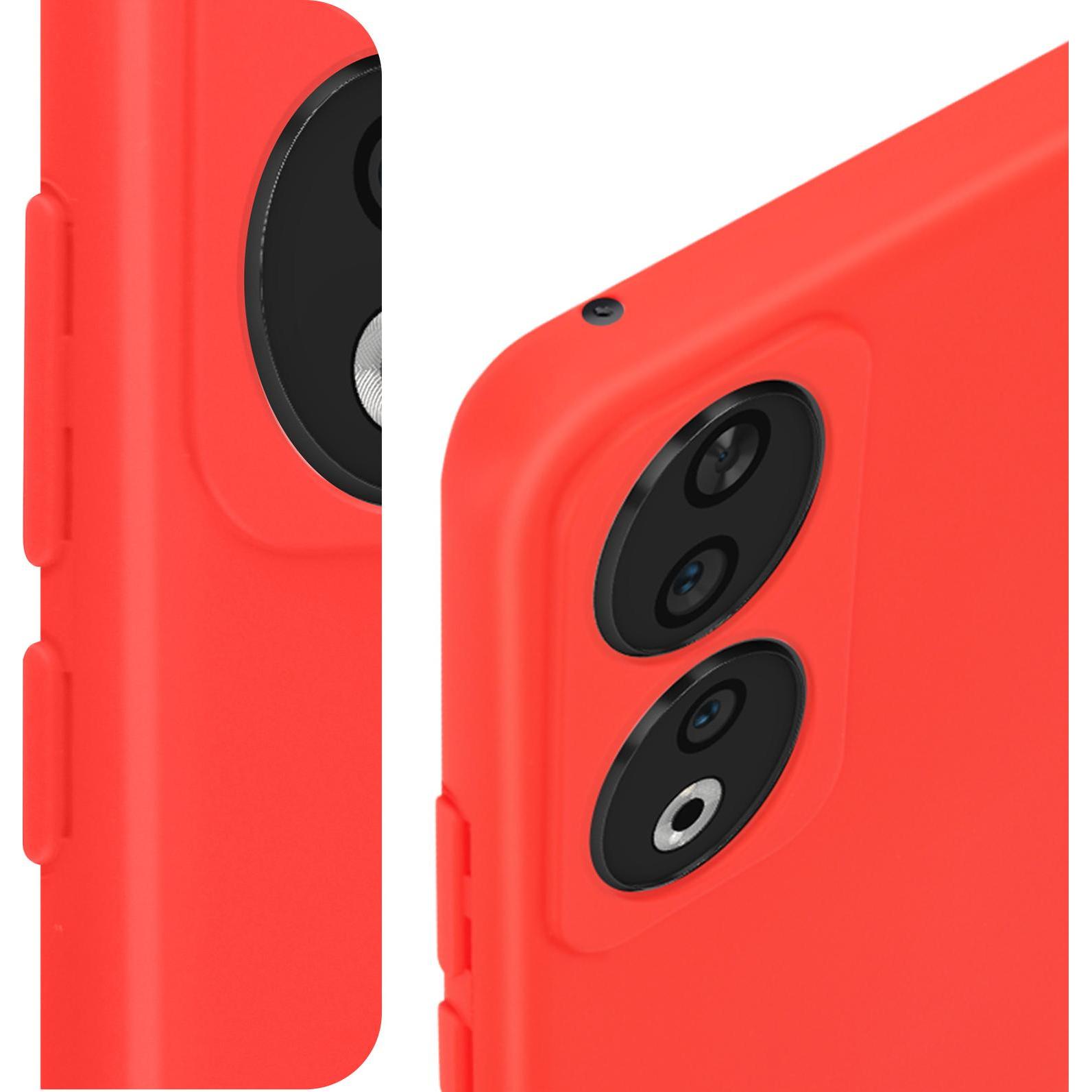 Thumbnail - Avizar Soft Touch Series (Honor 90), Smartphone Hülle, Rot