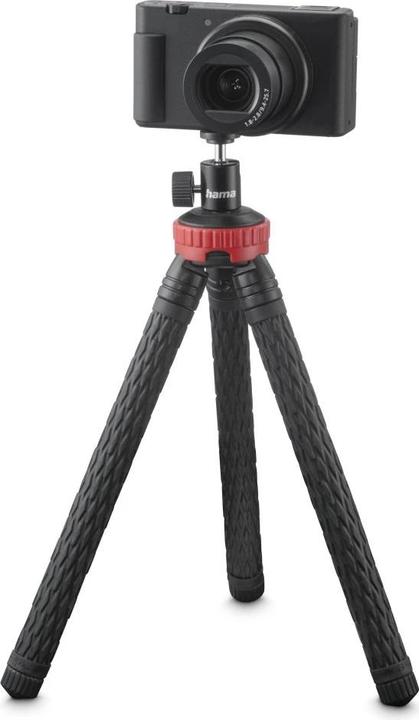 Produktbild Hama Kugelkopf für Stative, 38 mm Höhe, für 1/4 Gewinde, Ø 20 mm, Schwarz (00005000) (Kugelkopf)