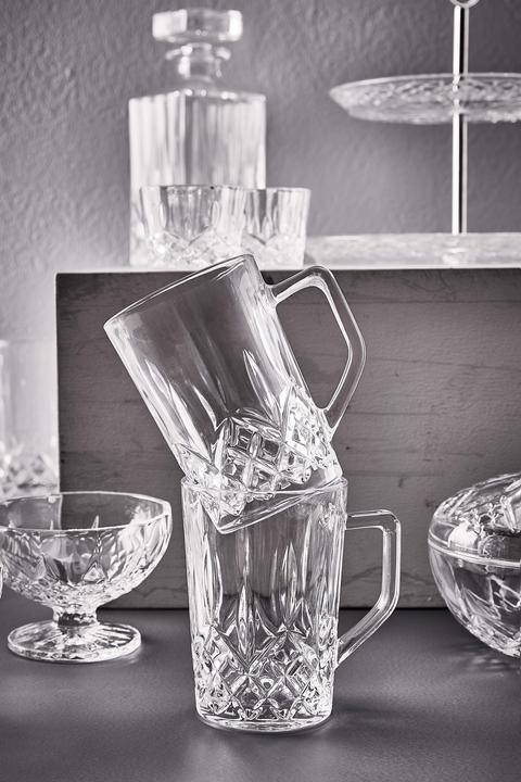 Actual product image Aida Set of 4 - Harvey hotdrink mug w/handle - 27.5cl (80318) (275 ml, 4 x)