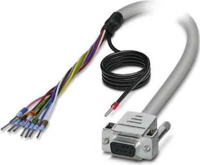 Produktbild Phoenix Contact Cable-D- 9sub/F/Oe/0,25/S/1,0m (1 m)