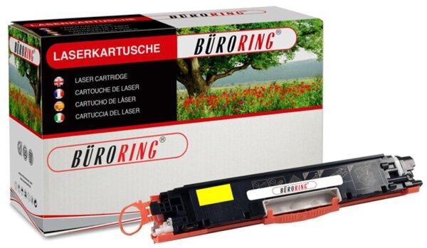 Produktbild Büroring Toner Cartridge, ersetzt HP CE312A, ca. 1.000 Seiten, gelb