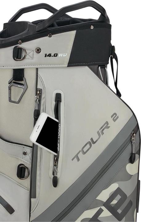 Produktbild Big Max Dri Lite Tour 2 Cartbag Grau Camo/Weiss