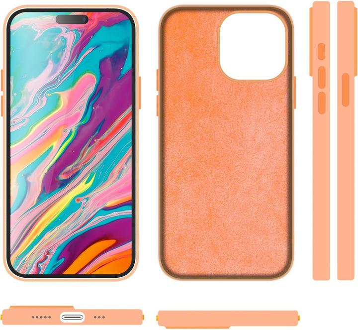 Actual product image Nalia Liquid Silicone MagSafe Cover (Apple iPhone 15 Pro Max)