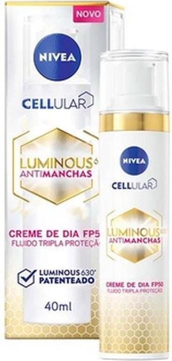 Image du produit NIVEA Luminous 630o Antimanchas Crema Día SPF50 (40 ml) (Lingettes nettoyantes pour le visage, 40 ml)