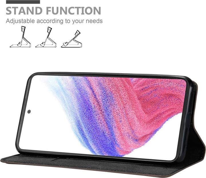 Immagine prodotto Cadorabo Custodia per Samsung Galaxy A53 5G a libro Invis. Stile magnetico (Samsung Galaxy A53 5G)