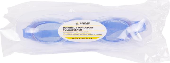 Produktbild Benson 1 Taucherbrille + Ohrstöpsel für Teenager & Erwachsene mit Aufbewahrungsbox