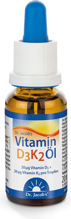 Produktbild Dr. Jacob's Vitamin D3 K2 (1 Stück, Öl, 61 g)