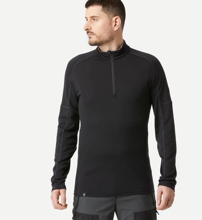 Actual product image Forclaz TREK 500 MERINO ZIP (XL)