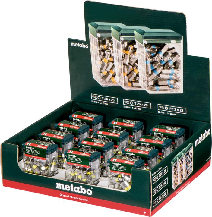 Immagine prodotto Metabo Bit-Box TX20. SP. 25 pezzi (Esagono incassato TX)