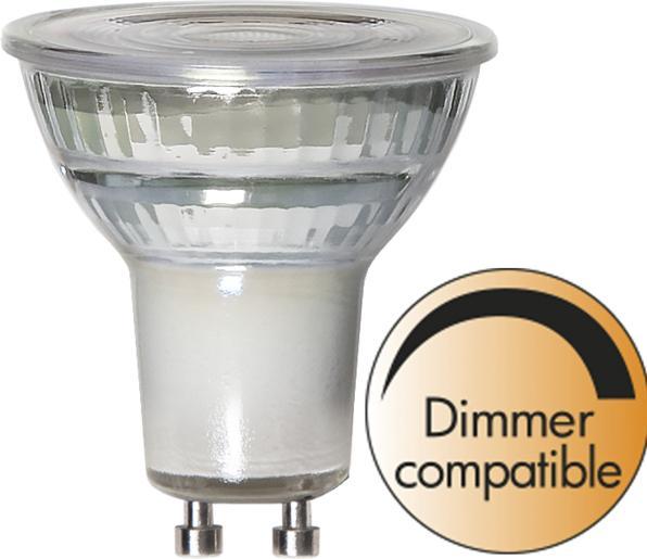 Actual product image Star Trading LED Bulb GU10 MR16 Spotlight Glass (GU10, 400 lm, 1x)