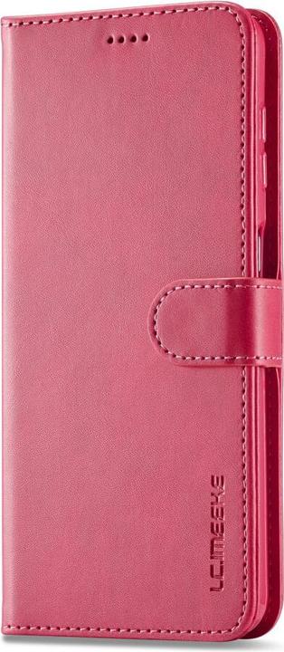 Produktbild LC.Imeeke Galaxy A35 - Leder Etui Hülle pink (Samsung Galaxy A35)
