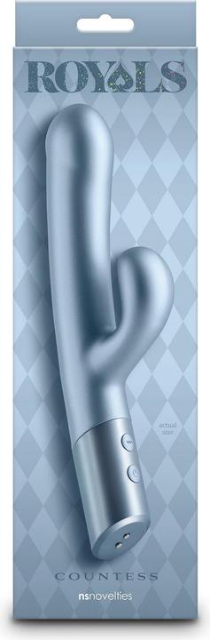 Produktbild NS Novelties Royals Countess Metallic Seafoam Blue 24 cm