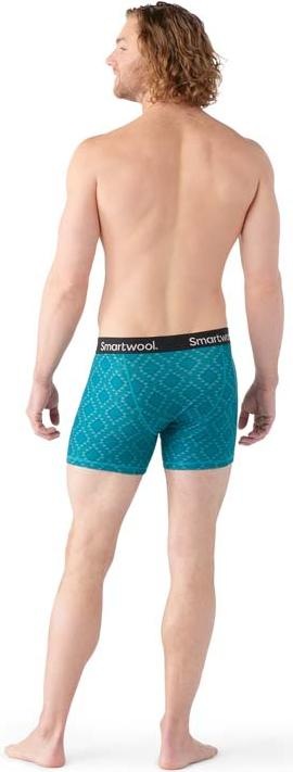 Image du produit Smartwool Mérino Print Boxer Brief Boxed (XL)