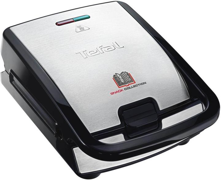 Tefal Snack Collection Waffel- und Dreieck-Sandwich-Platten Sandwichmaker & Waffeleisen (SW852D)