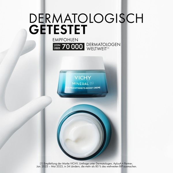 Image du produit Vichy Minéral 89 72H Crème Hydratante Boostante (50 ml, Crème de jour)