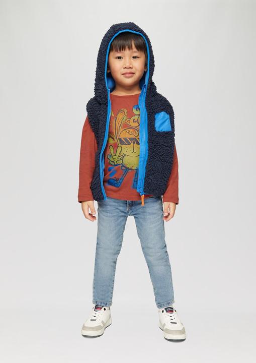 Produktbild S.Oliver T-Shirt Longsleeve mit Frontprint (92)