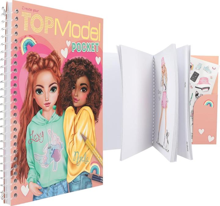 Produktbild Magni DEPESCHE TOPModel Malbuch Pocket