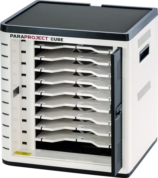 Parat Paraproject CUBE U10 voor 10 Tablets Charge&Sync EU-versie inkt USB-C kabel - comp. met apparaten