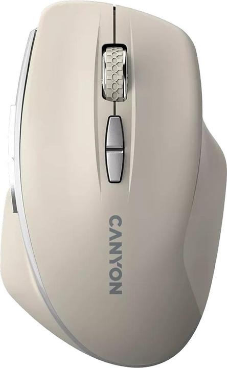 Actual product image Canyon MW-21, Wireless optical mouse, USB rec., Blue LED sensor, 800/1,200/1,600 dpi, 3 buttons, at (Wireless)