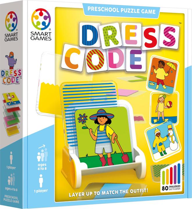 Immagine prodotto Smart Games Codice di abbigliamento (Inglese, Tedesco, Francese, Italiano)