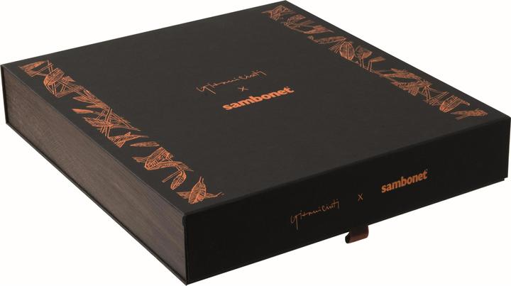 Produktbild Sambonet Besteck-Set Jungle 24-teilig, Schwarz (24 Stück, Besteck Set)