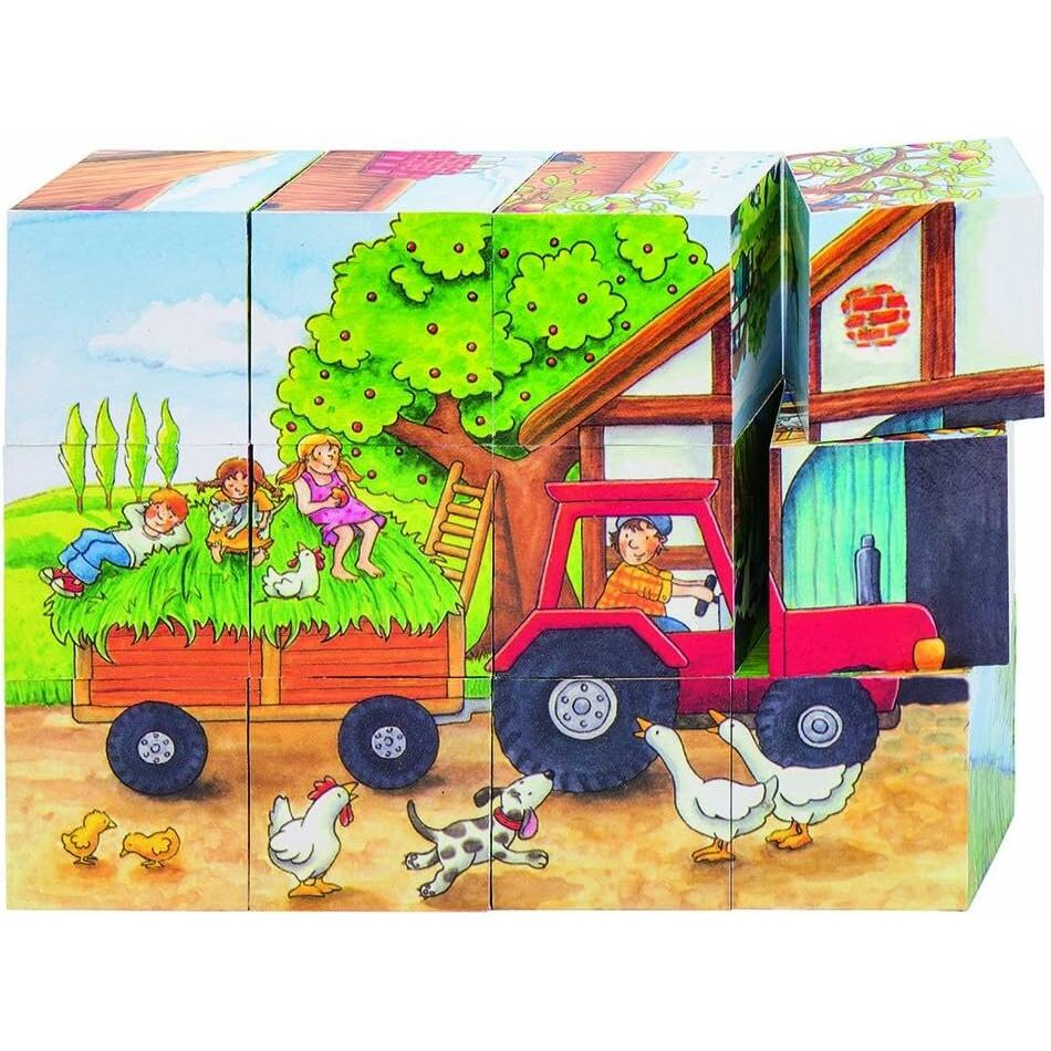 Thumbnail - Goki 57839 Block-Puzzle 12 Stück(e) (12 Teile)