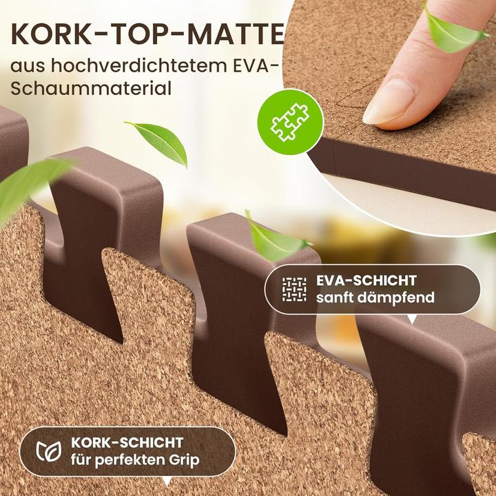 Produktbild BeMaxx 18er-Set Schutzmatten für Fitness (1 cm)