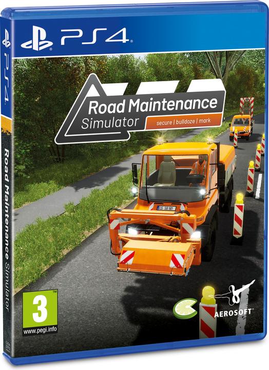 Actual product image Aerosoft PS4 road maintenance simulator (PS4, EN)