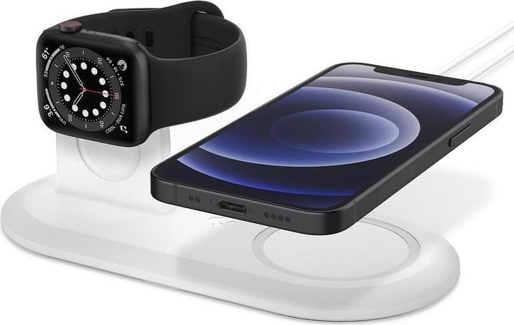 Spigen Magfit Duo Apple Magsafe & Watch Charger Stand (5 W)