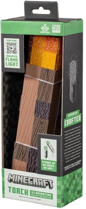 Produktbild Noble Collection Dekoleuchte Minecraft Illuminating Torch (25 cm)