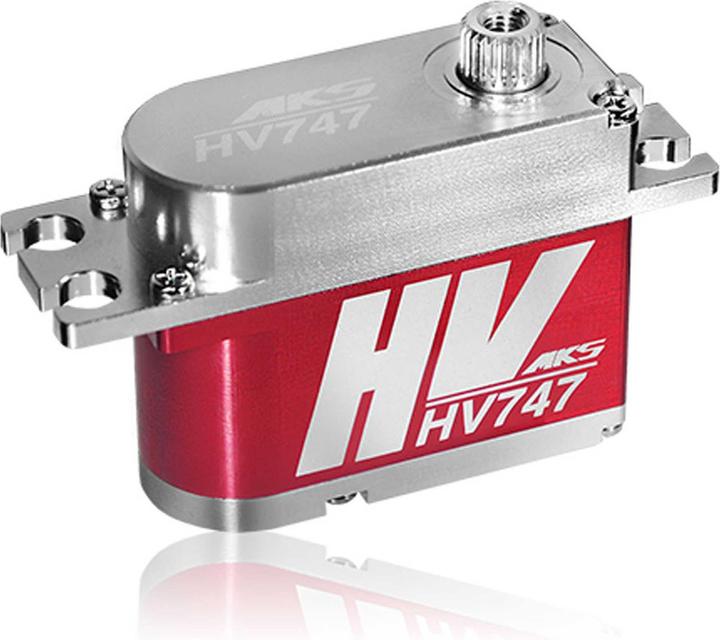Image du produit Mks Hv747 Digital Hv 15mm Servo Avec Boîtier En Aluminium