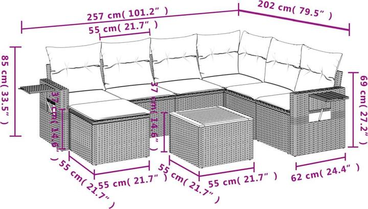 Produktbild vidaXL Bodie