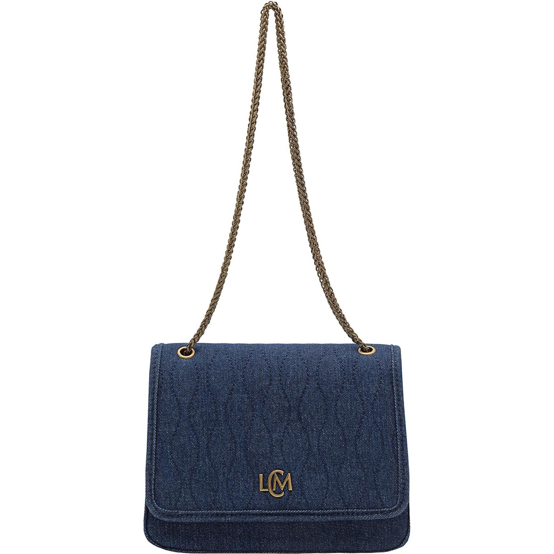 L.Credi, Handtasche, Mareike Umhängetasche 23 cm, Blau