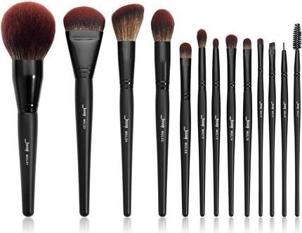 Jessup Makeup Pinsel Set 13pcs Professional Vegan Foundation Powder Contour Blush Highlight Eyeshad (Foundation)