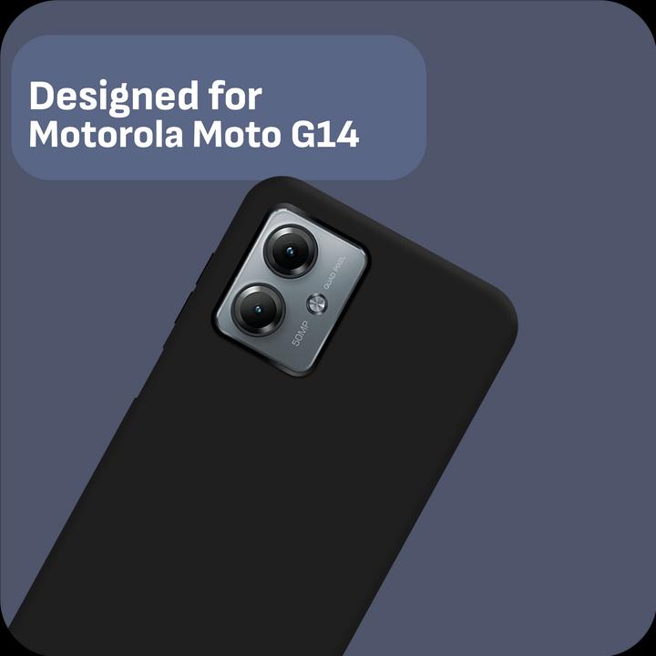 Produktbild Cazy Silikon Hülle Kompatibel mit Motorola Moto G14 - Soft TPU Schutz - (Motorola Moto G14)
