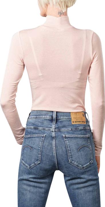 Actual product image Scotch & Soda Turtle Neck Shirt Long Sleeve Pale Pink (M)