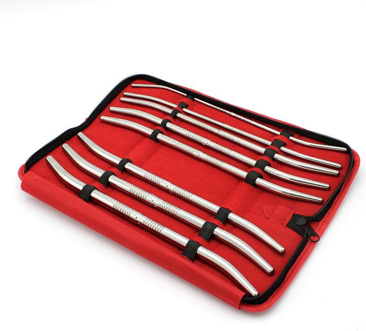 Actual product image Kiotos Steel Double End Curve Dilator 8 Pcs Set