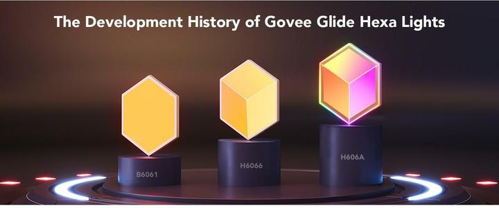 Productafbeelding Govee paneelverlichting Glide Hexa Ultra, 7-pak